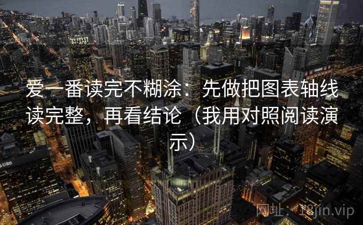 爱一番读完不糊涂:先做把图表轴线读完整,再看结论(我用对照阅读演示)